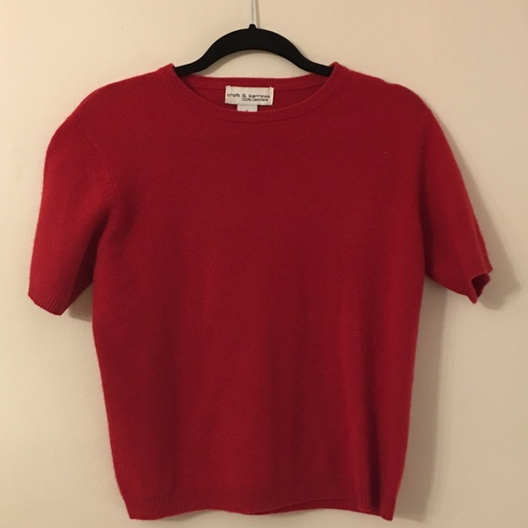 croft & barrow Sweaters - Price ⬇️Croft & Barrow | 100% Cashmere Red Sweater